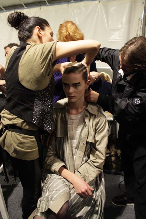 Backstage Backstory: Ann Demeulemeester - Interview Magazine