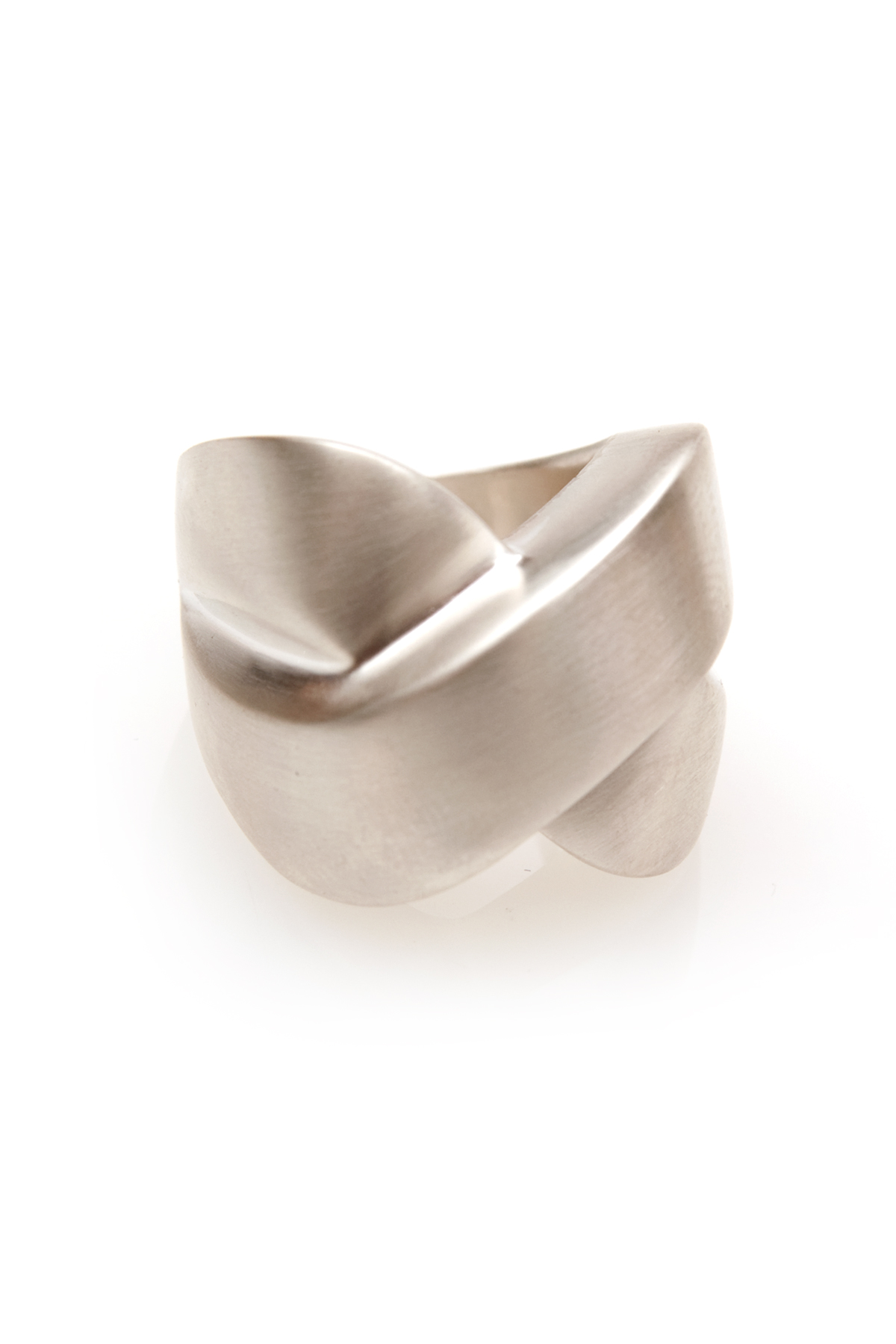 Most Wanted: MF by Meghan Farrell Cross Kiss Ring