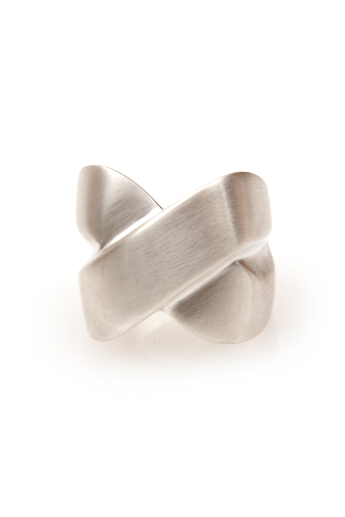 Most Wanted: MF by Meghan Farrell Cross Kiss Ring