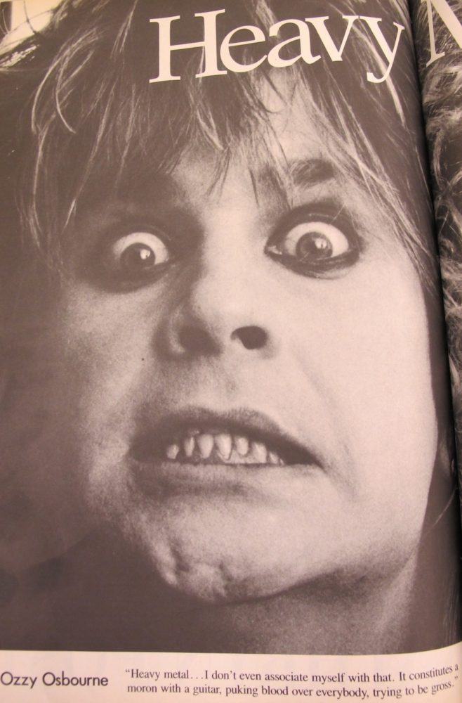 ozzy osbourne interview 90s