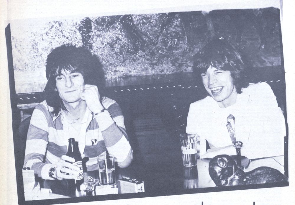 2 New Photo Postcards Andy Warhol Lunch With Mick Jagger 1977 