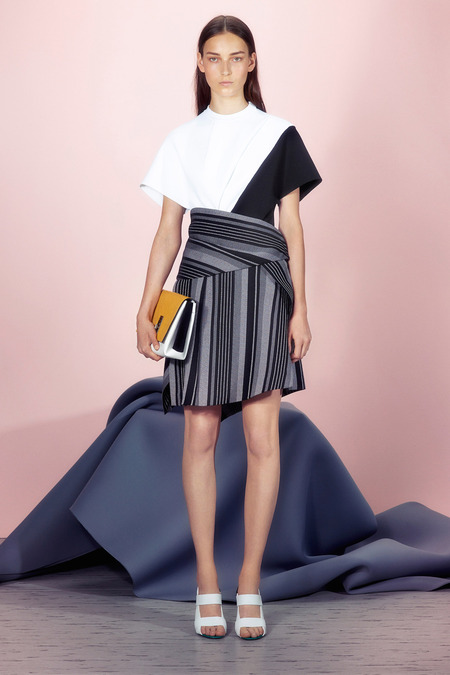 First Dibs: Proenza Schouler Resort 2015 Look 1 - Interview Magazine