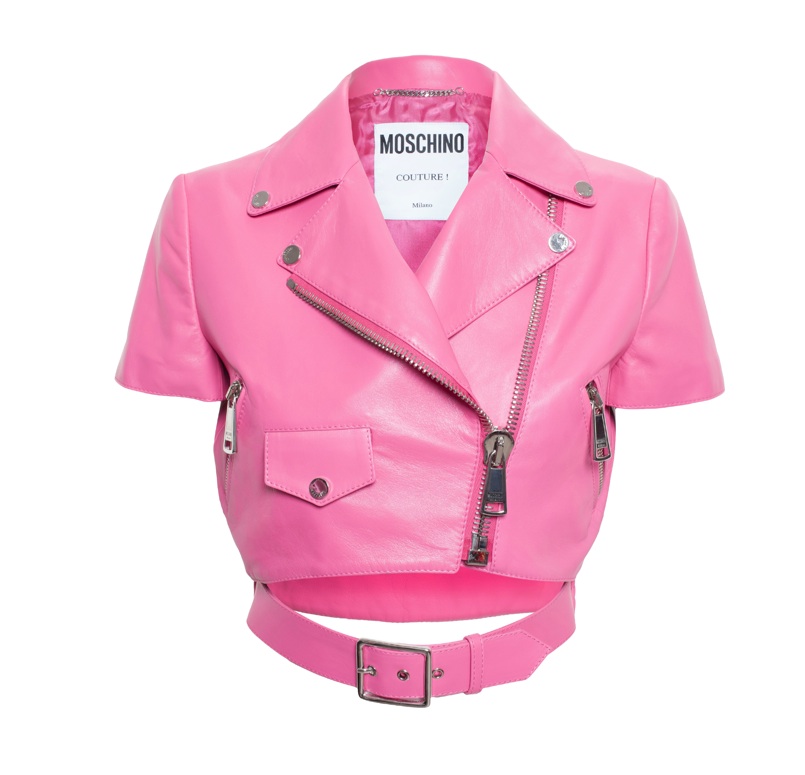 moschino pink jacket