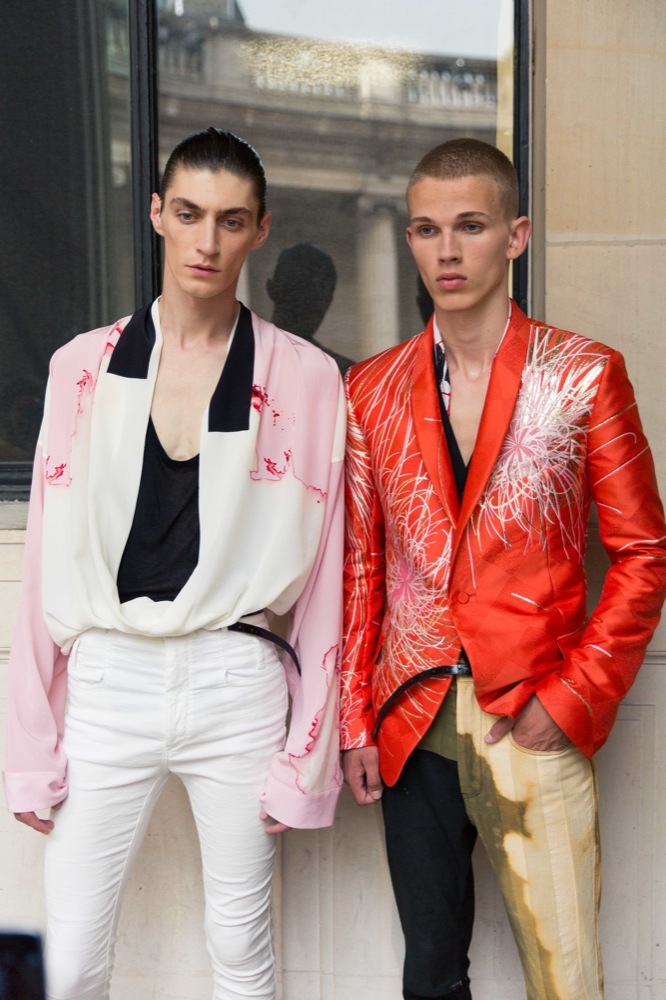 Backstage Louis Vuitton PFW MEN SS 23