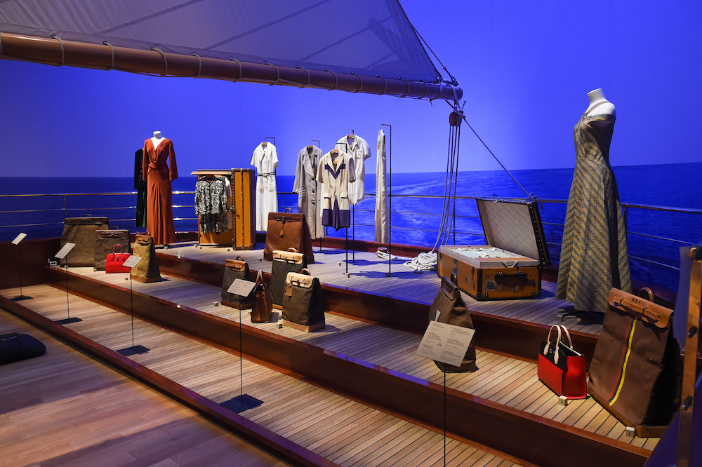 Travel Exhibition 'volez, Voguez, Voyagez' For Louis Vuitton