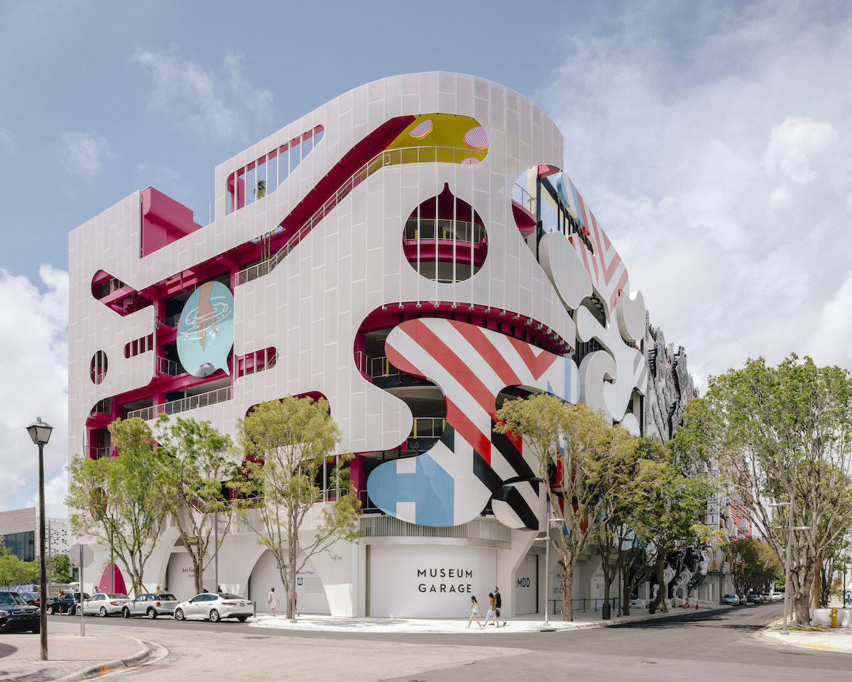 This Surrealist-inspired garage is the new focal point of Miami's