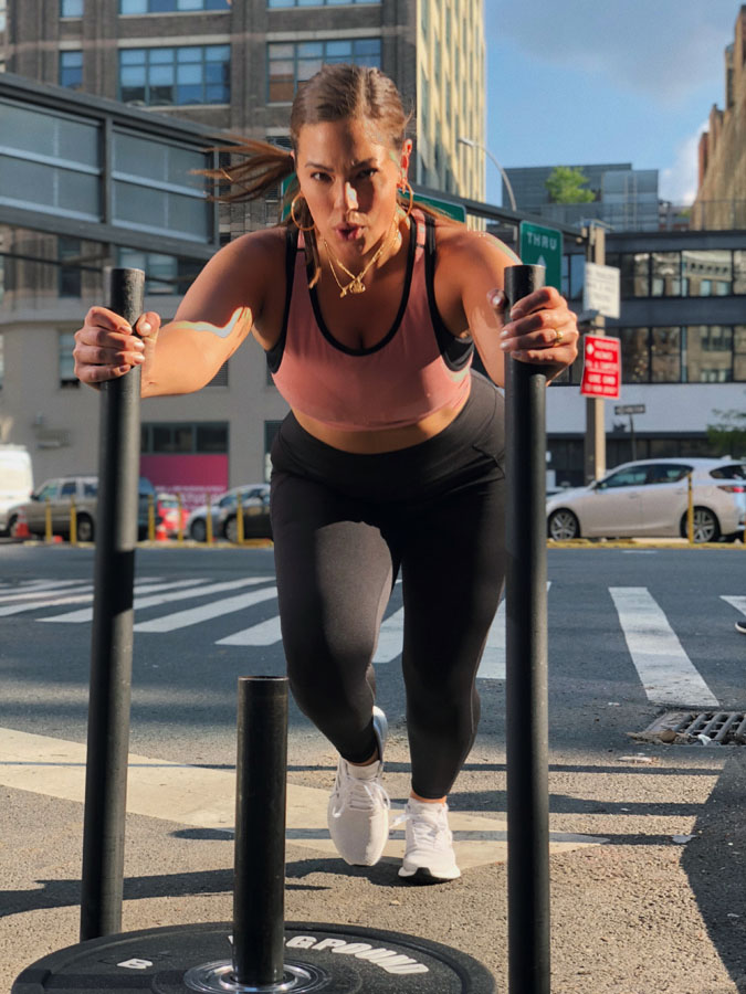 Ashley Graham's gives us four of her best #fitlife tips