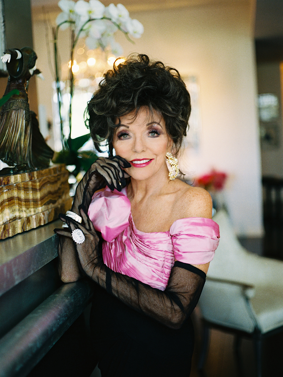 Joan collins recent pictures