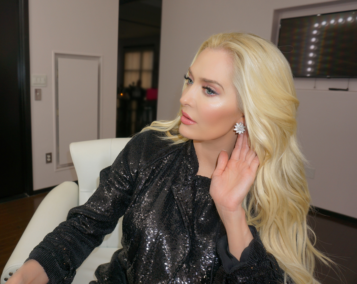 Erika Jayne from The Real Housewives Plays With Our Favorite Earrings