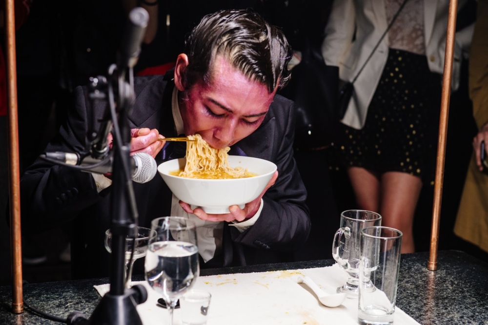 Caesar Salad and Diet Coke with Takeru Kobayashi