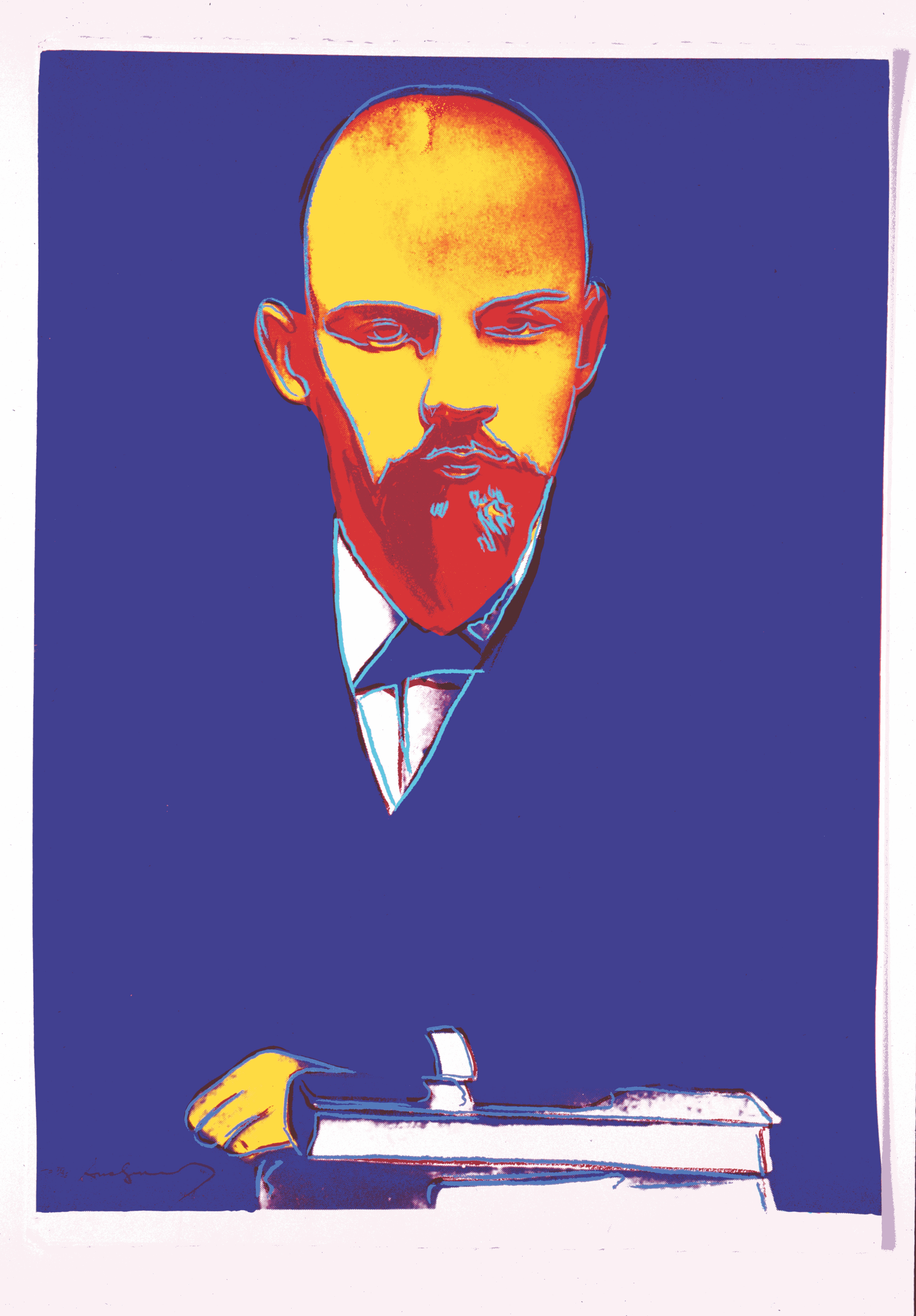 Ленин картина уорхола