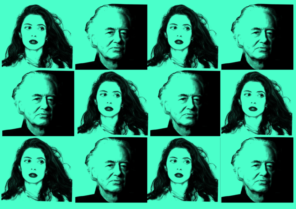 Jimmy Page And Scarlett Sabet Are A Music Poetry Power Couple