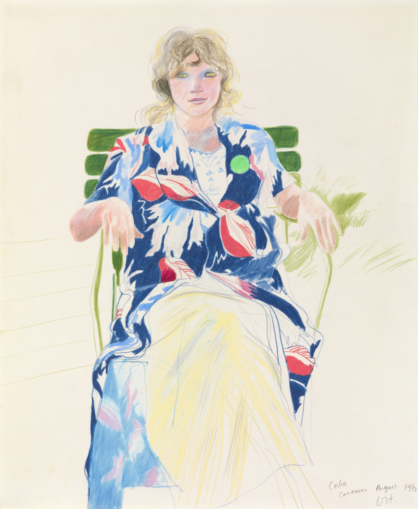 Into The Very Likeable Likenesses of David Hockney's New Portrait Book