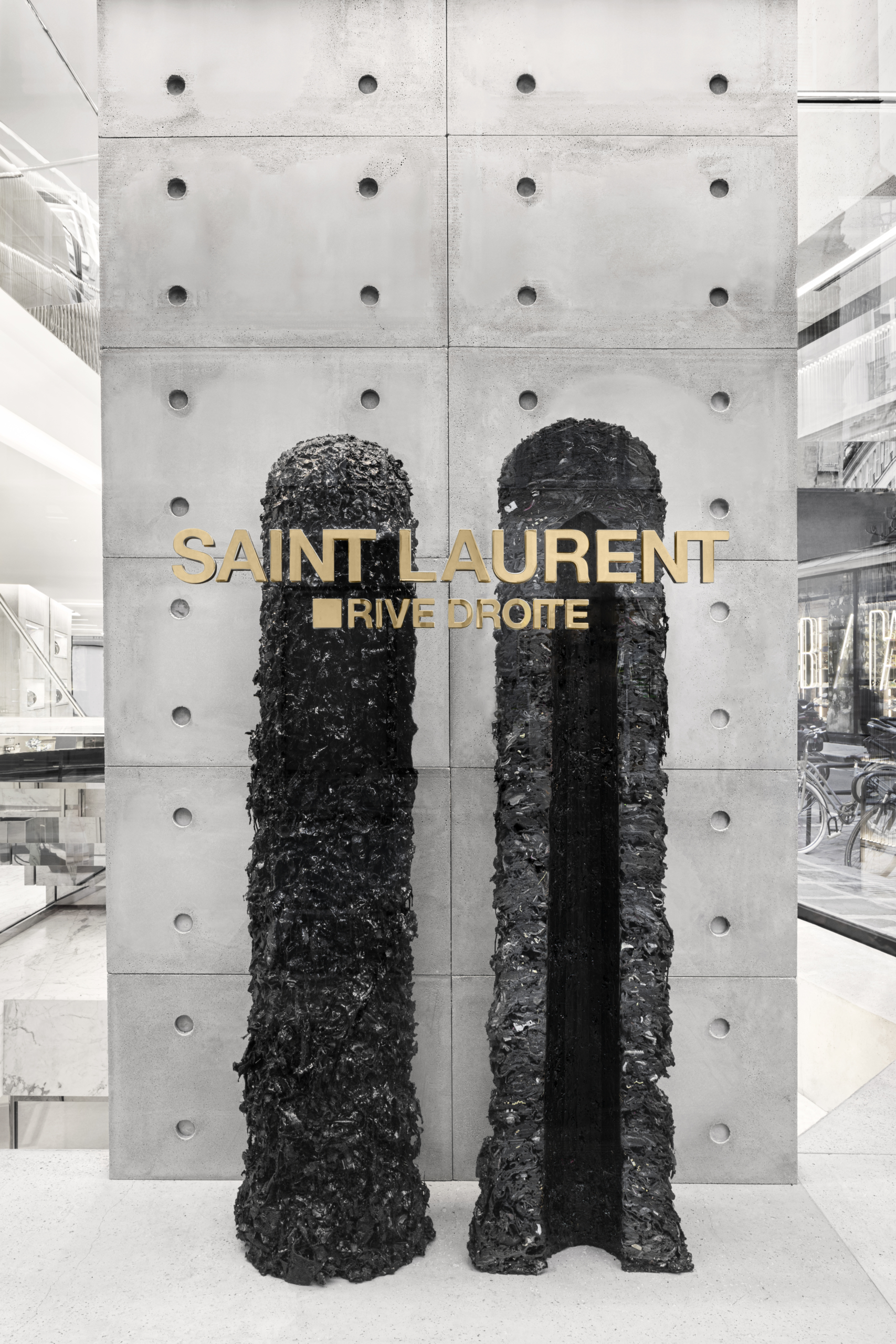 Saint Laurent Rive Droite, Curated by Helmut Lang and Anthony Vaccarello