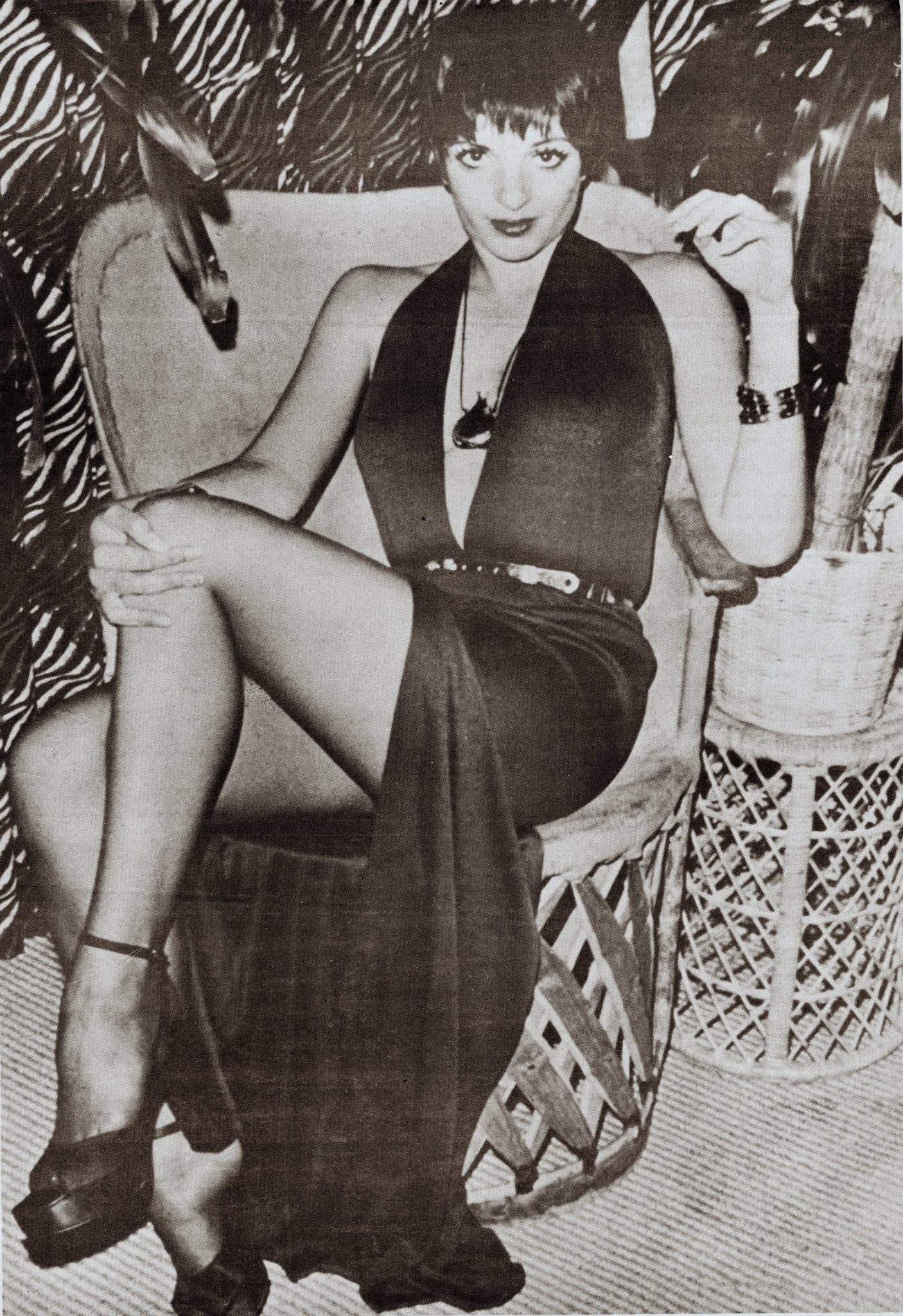liza minelli on halston liza minelli on halston