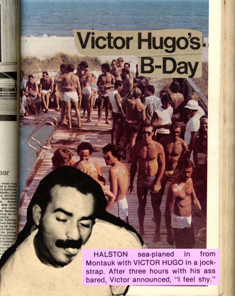 Dangerous Liaisons with Halston’s Lover, Victor Hugo