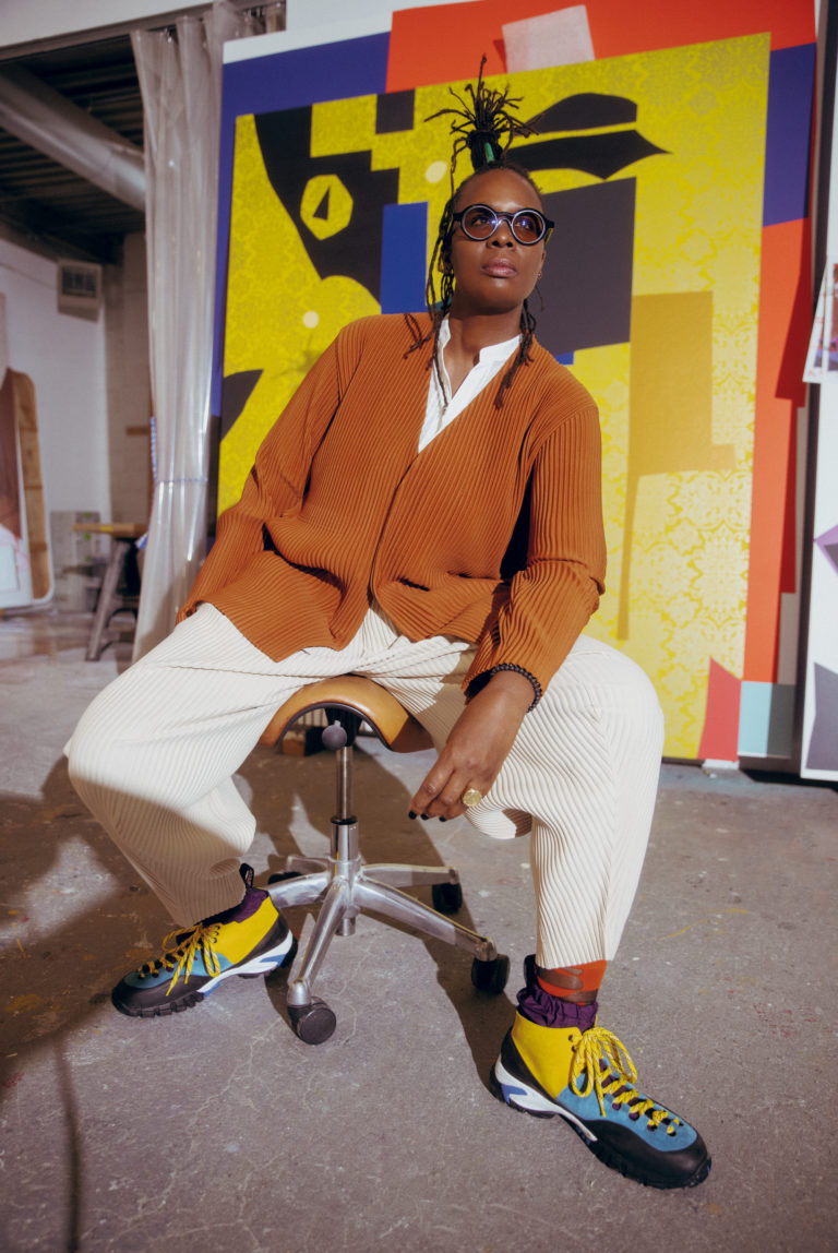 Mickalene Thomas and Whoopi Goldberg on the Baggage of Being a Black Artist