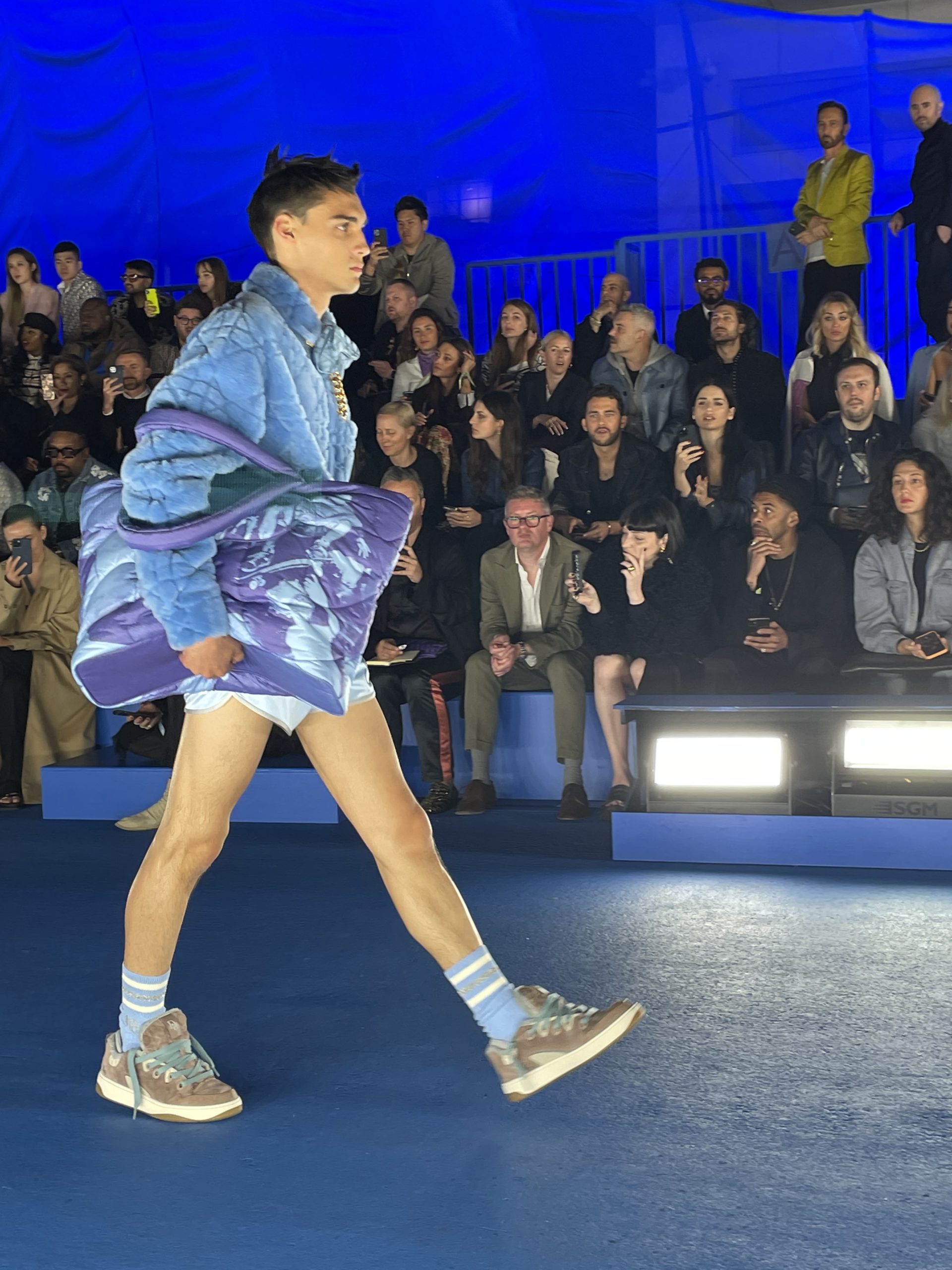 Ξvan Ross Katz on X: The Louis Vuitton harness is proving