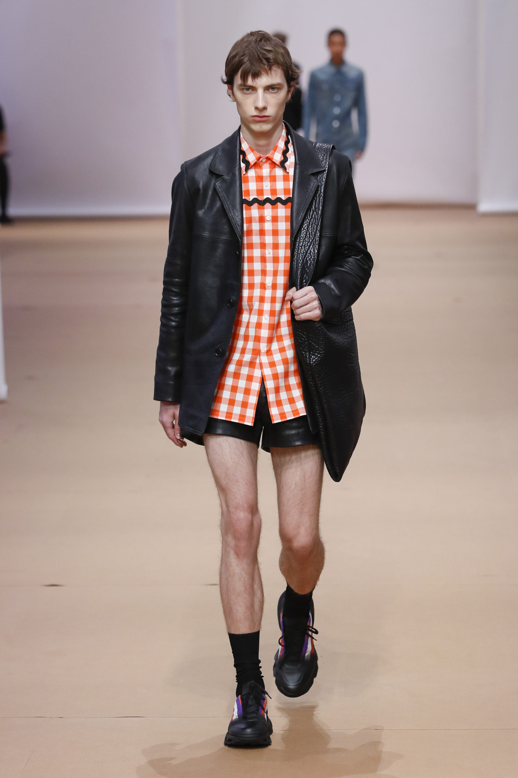 Louis Vuitton Ready to Wear Menswear Paris A W Shirtless male