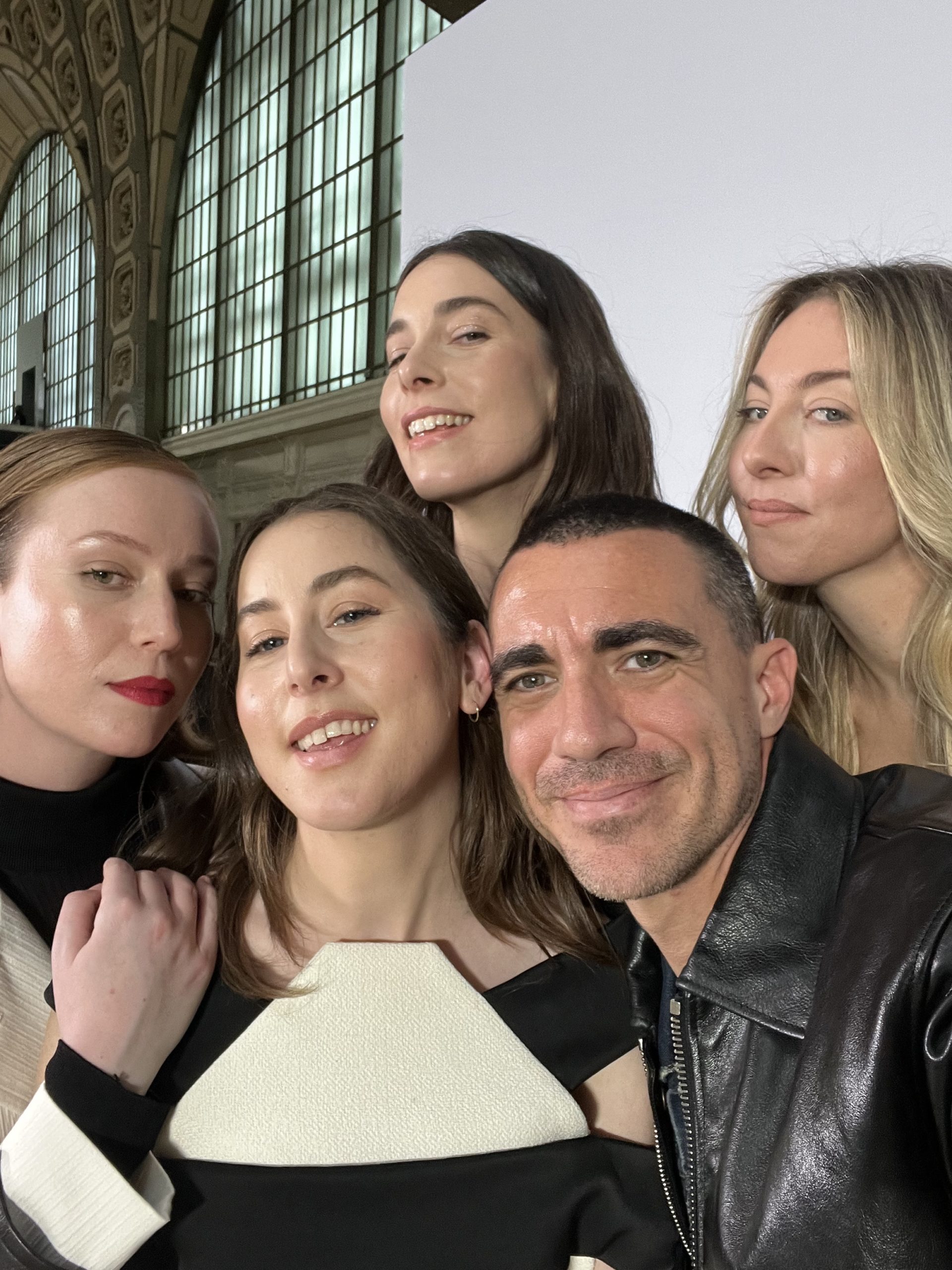 The Haim Sisters Attend the Louis Vuitton Show at Paris Fashion