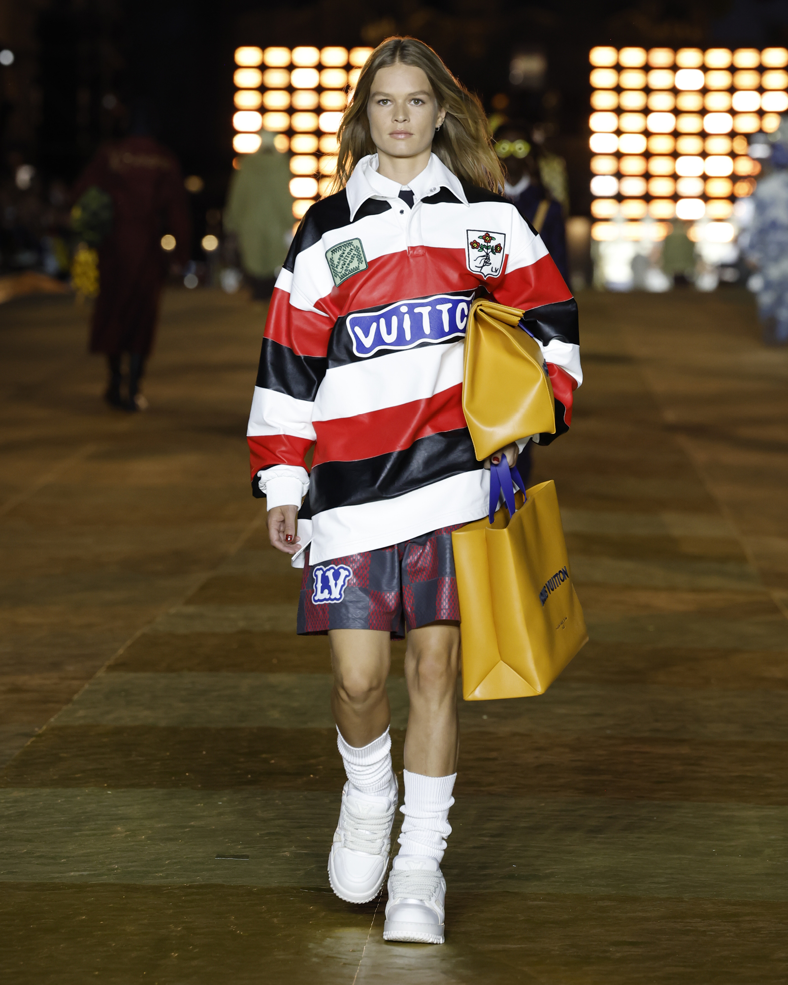 Pharrell's Debut at Louis Vuitton Men's 2024 Spring Summer: A Look