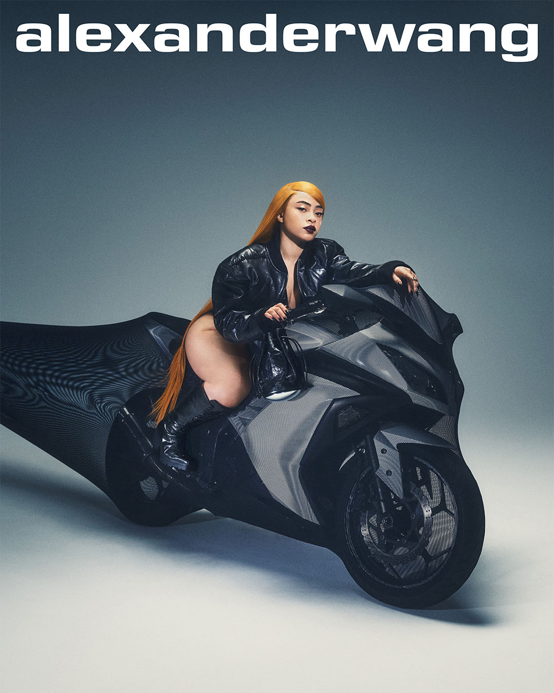 Ice Spice Rides the Chopper for Alexander Wang Spring 2025