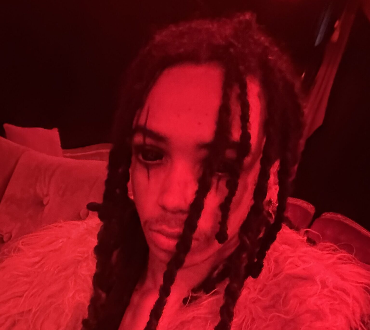 “A Mannequin, a Fish Tank, and a Bed