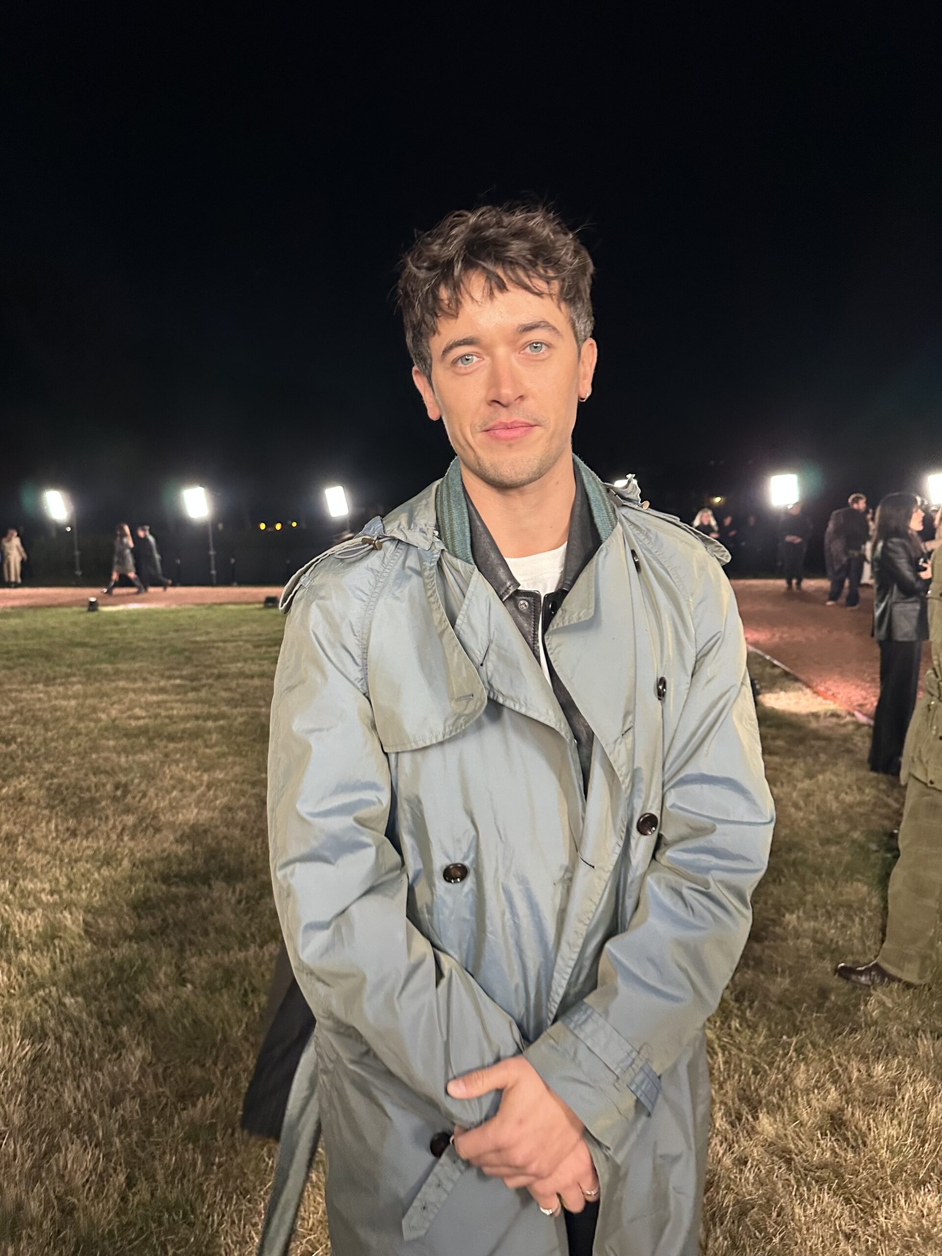 Tom Blyth at Burberry