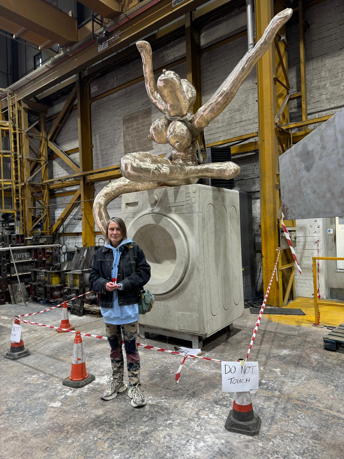 Artist Sarah Lucas Unleashes Her Bunny on the Bowery