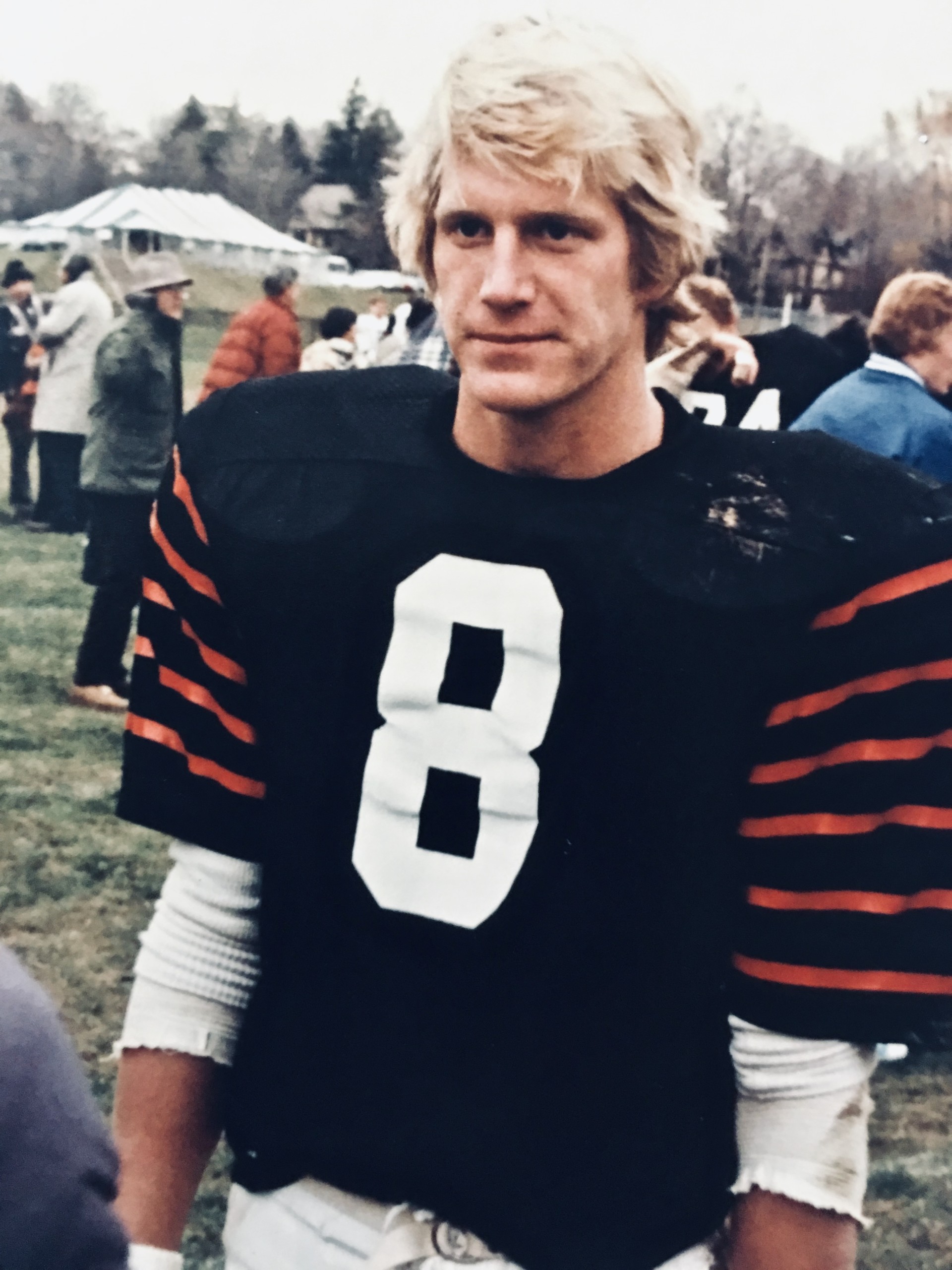 Hoyt Richards as a football player in high school