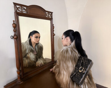 Charli XCX in the &Coach campaign