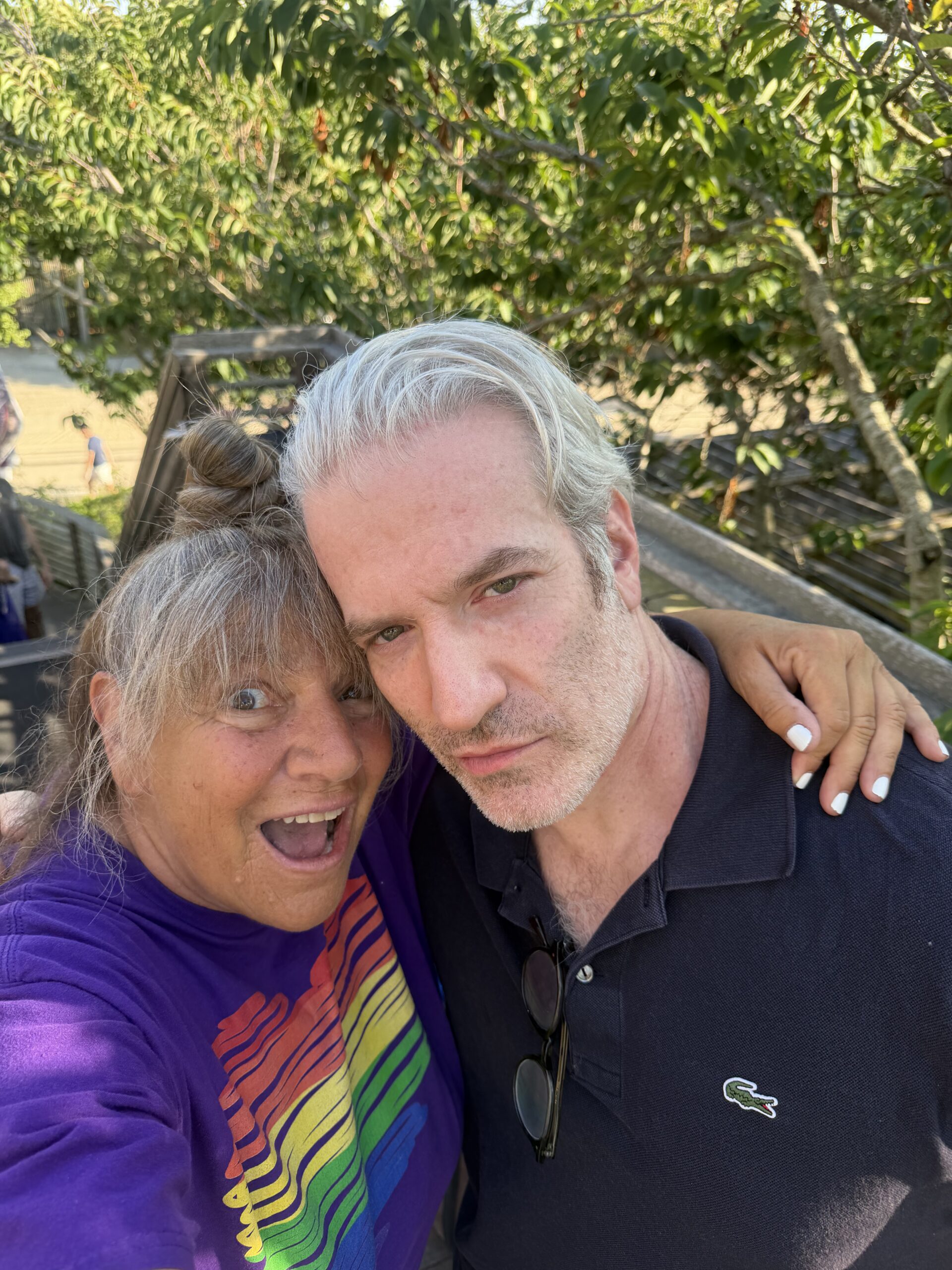 Mel Ottenberg and Robin Byrd.