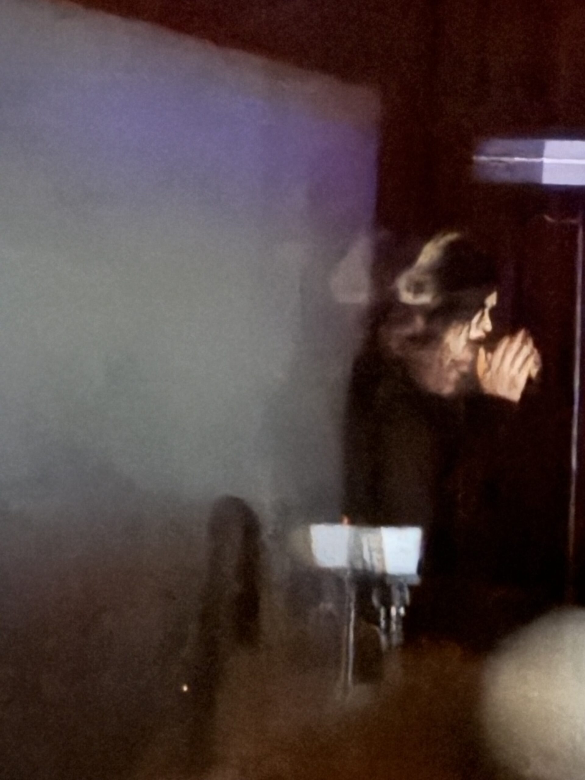 Underscores performing a DJ set.