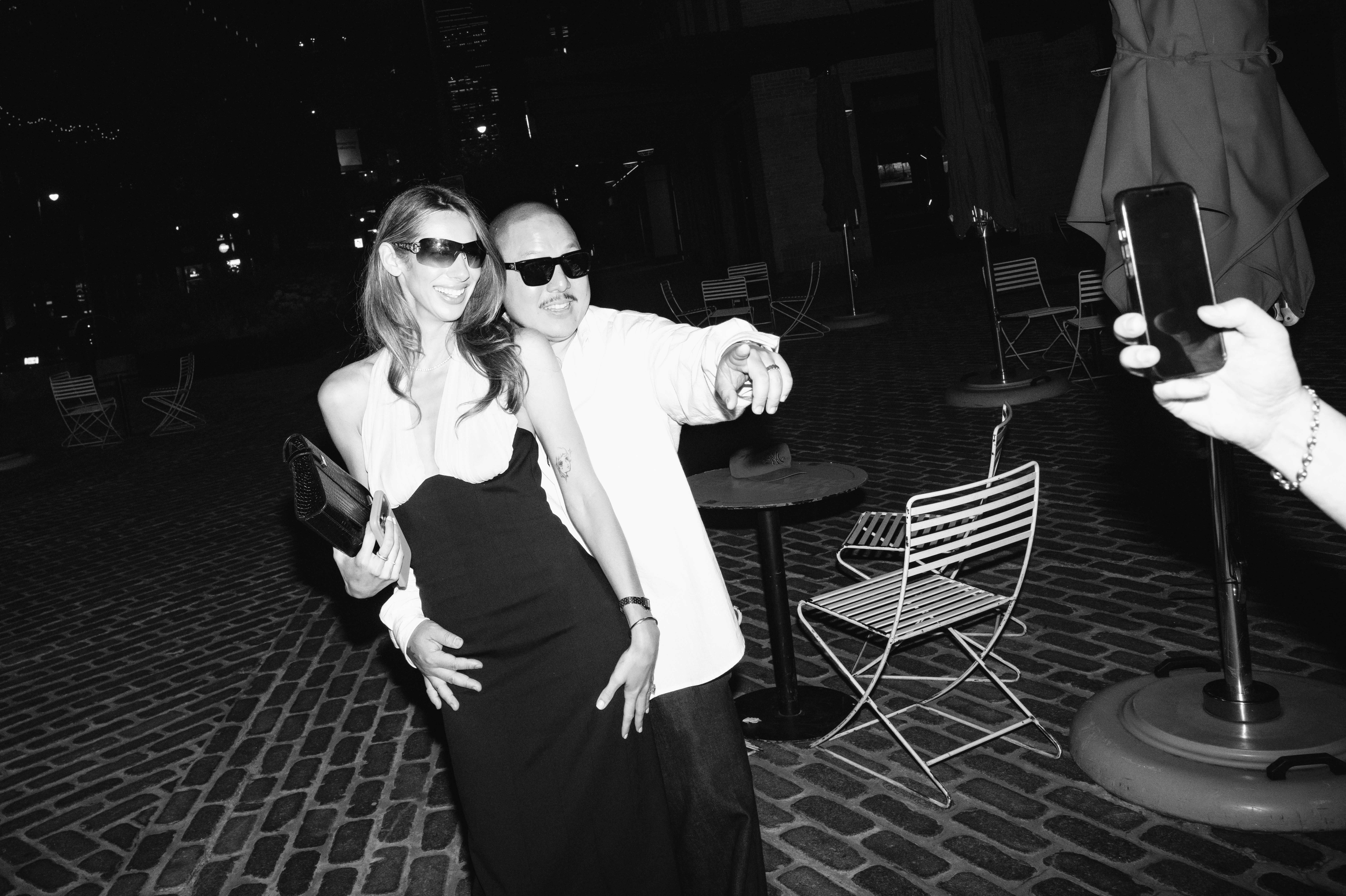 Eddie Huang with wife, Natashia.
